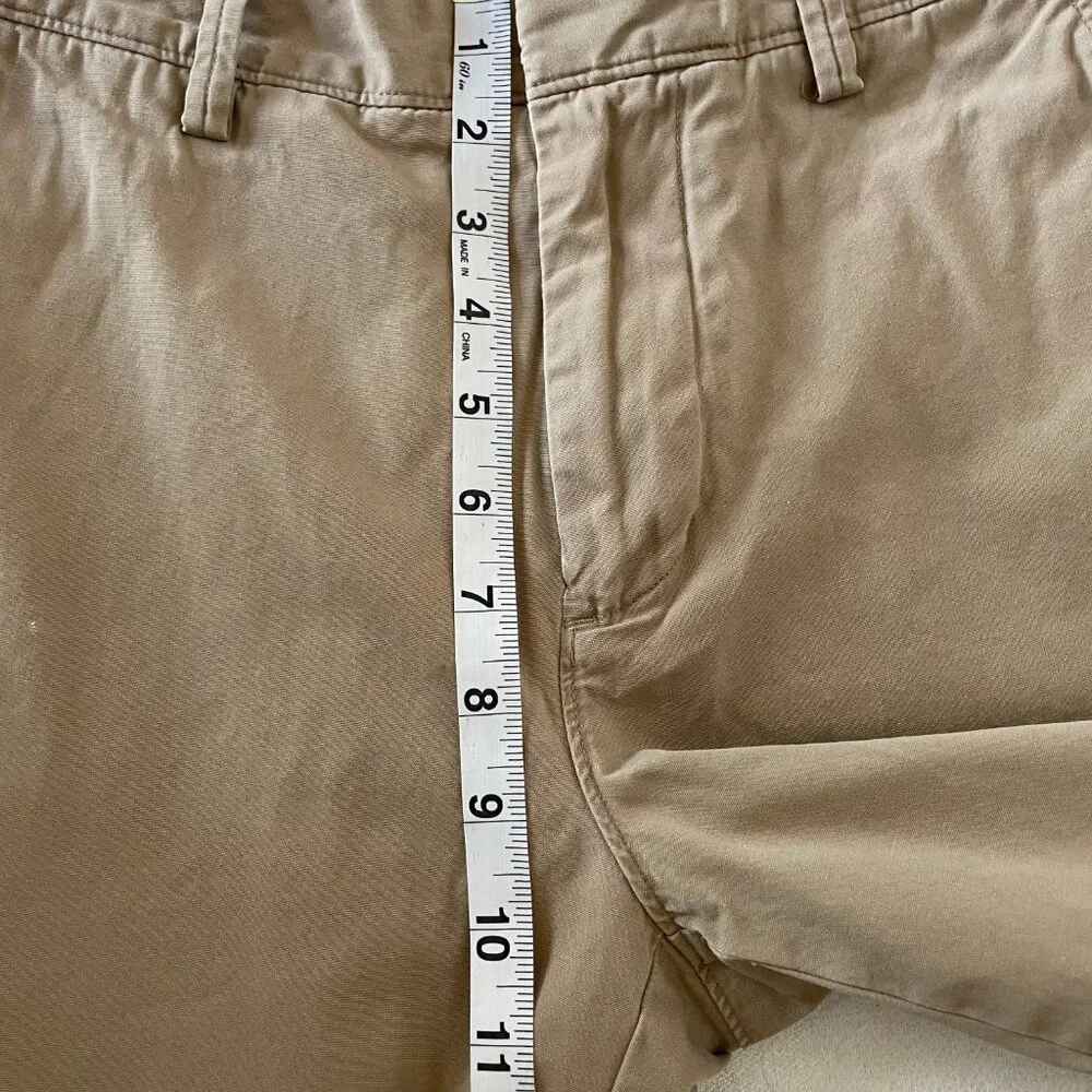 J Crew Men’s Size 29 Chino Shorts Khaki Cotton Flat Front Casual